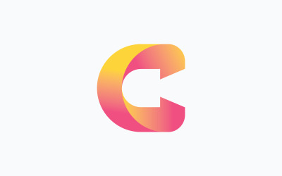 Modelo de design de logotipo da letra D, logotipo da letra moderna, letra D