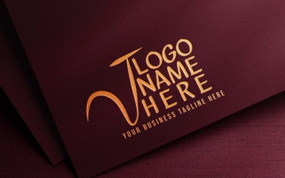 Modern Waving J Letter Creative Logo Design - BRAND IDENTITY