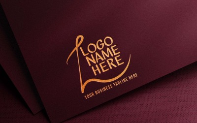 Modern Waving L Letter Creative Logo Design - BRAND IDENTITY