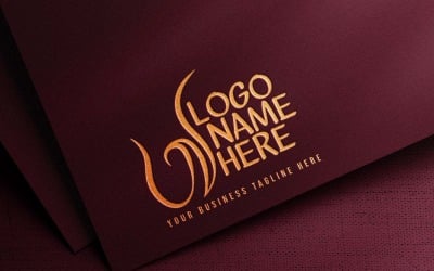 Moderní Waving N Letter Creative Logo Design - IDENTITA ZNAČKY