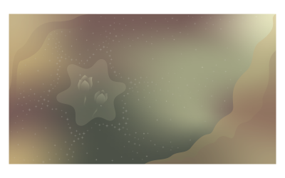 Image d&amp;#39;arrière-plan 14400x8100px dans le schéma de couleurs vert avec des bourgeons de lotus dans l&amp;#39;étoile