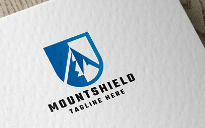 Plantilla de logotipo Mount Shield Pro