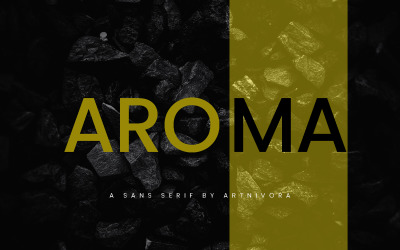 Aroma - Modern Sans Serif Fonts