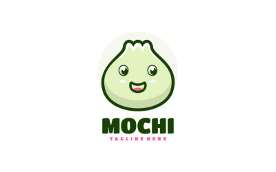 Mochi-Maskottchen-Cartoon-Logo