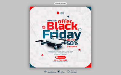 Black Friday Social Media Post Template
