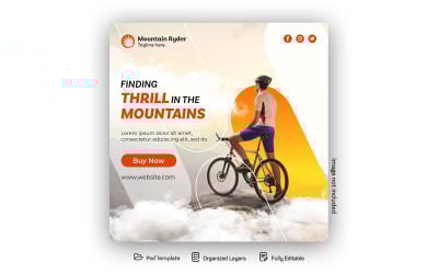 Clycle Shop Social Media Post Template