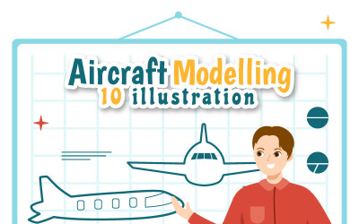 10 Ілюстрація моделювання та виготовлення літаків