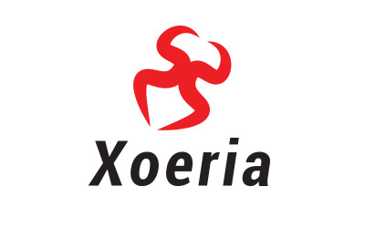 Letter X creatief en uniek logo-ontwerp