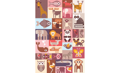 Animals Vector Illustration