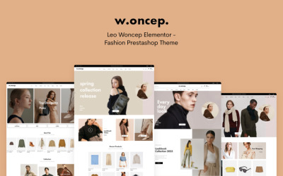 Leo Woncep Elementor – модна тема Prestashop