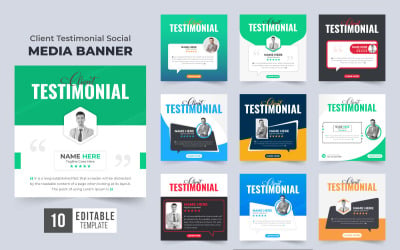 Website-Testimonial-Vorlagenpaket