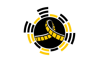 Audio Film Studio Logo Ontwerp