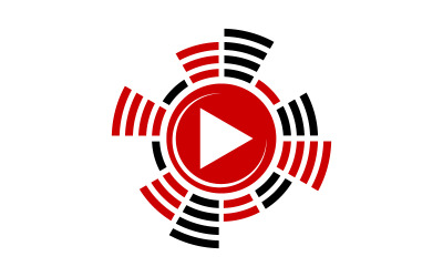 Diseño de logotipo de producción de servicio de video de sonido