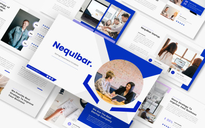 Modello Powerpoint di avvio Nequlbar
