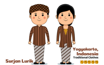 Традиційна тканина Джок&amp;#39;якарти, Індонезія