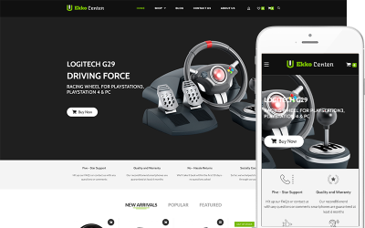 Ekko Center - Toys and Game Accessories Theme WooCommerce Theme