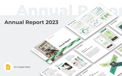 Rapport annuel 2023 Google Slides