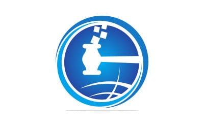 Global Online Müzayede logosu tasarım markası