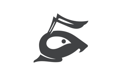 Hormiga cabeza animales logo vector v4