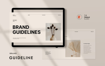 Шаблон презентації Creative Brand Guideline