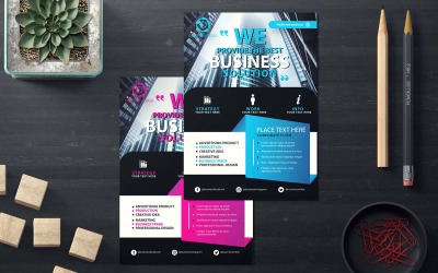 Wir bieten das beste Flyer-Design für Geschäftslösungen – Corporate Identity
