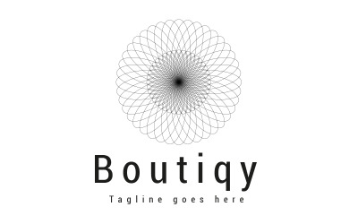 Boutique Line art logo-ontwerp
