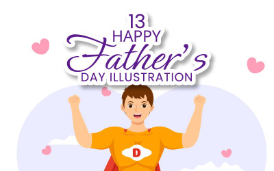 13 Glad fars dag Illustration