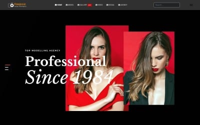 JL Fotojenic Fashion Agency Joomla4-5Шаблон