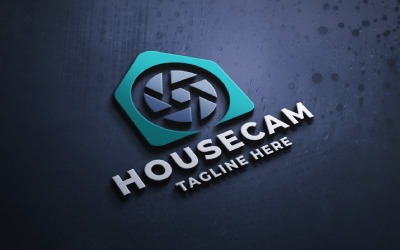 Modelo de Logotipo Camera House Pro