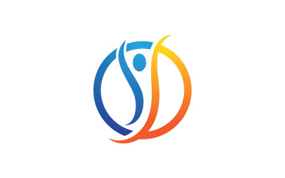 Nome do logotipo da empresa de símbolo de negócios S v22