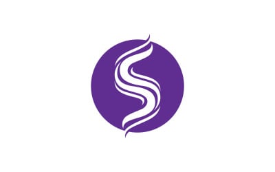 S business symbol company logo name v8