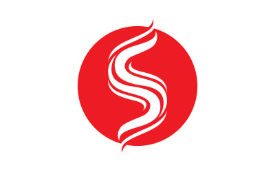 S simbolo aziendale nome logo aziendale v9