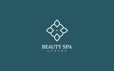 Beauty Spa Line Art Logo-ontwerp