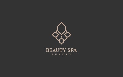 Beauty Spa Line Art Logo Stile 2