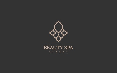 Beauty Spa Line Art Logo Style 2