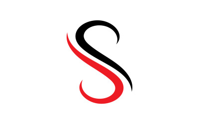 Letter s business name logo design v20