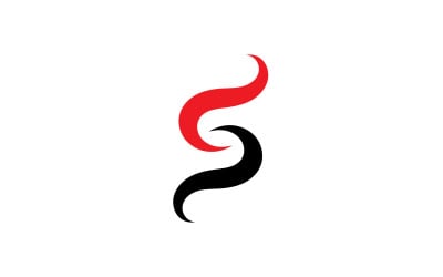 Letter s business name logo design v5