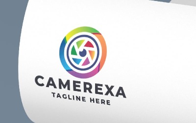 Modello di logo Camerexa Pro