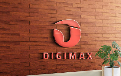 Modello di progettazione del logo Digimax