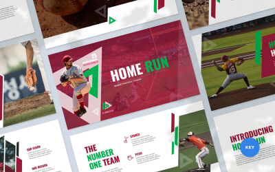 Home Run - Baseball Presentation Keynote Mall