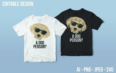 Design de camiseta para cachorro