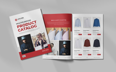Modekatalogmall eller multifunktionskatalogmall