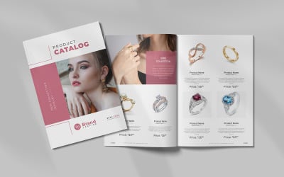 Katalog šperků a doplňků a brožura Katalog šperků a doplňků