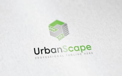 Letter U and S Logo or Urban Scape Logo
