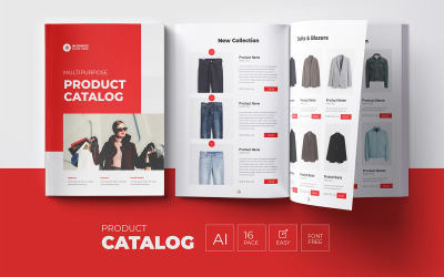 Víceúčelový katalog produktů a katalog módy