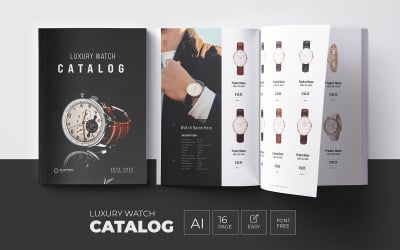 Regarder le modèle de catalogue de produits