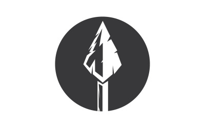 Spear  logo  for element design design vector v27
