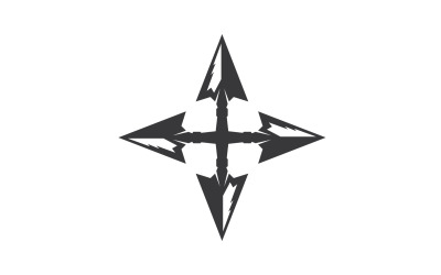 Spear  logo  for element design design vector v52