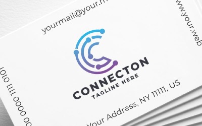 Connecton Letter C Pro-Logo-Vorlage