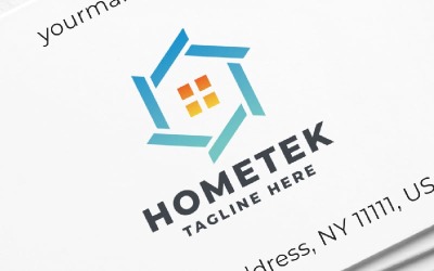 Hometek Real Estate Pro Logo Template